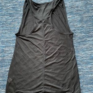 Athleta racer back black tank XS